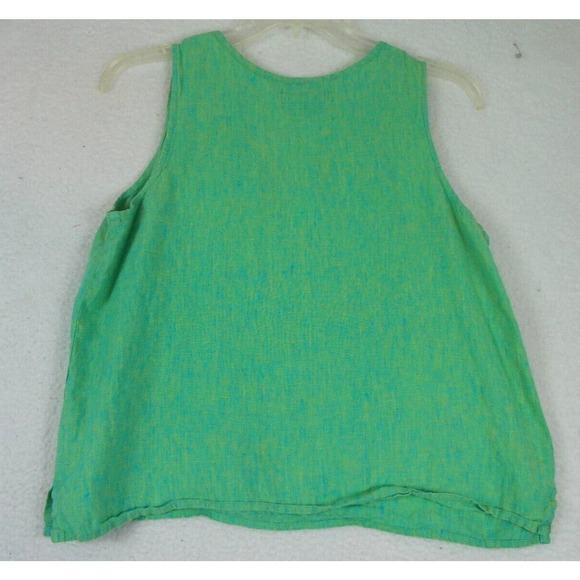 FLAX Jacket, Ankle Pants & 2 Tops Outfit Set 100% Linen Lagenlook size M Womens - Picture 6 of 16